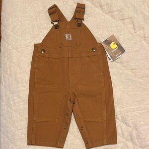 Carhartt Brown Kids Overalls